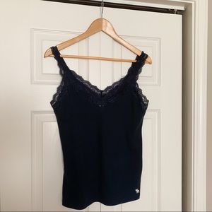 Abercrombie & Fitch NWT Lace Trim Tank